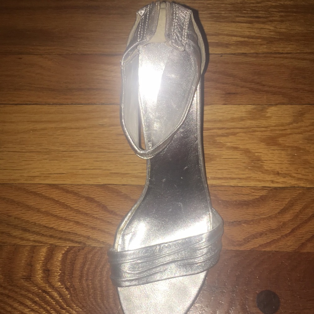 Silver heels